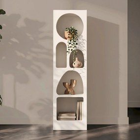 Smalle Kast Organische Vorm - 48x32x180cm.