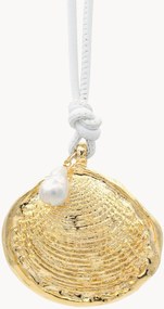Goudkleurige ketting Beach Vibes met kristal charme