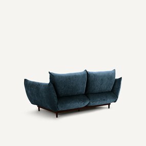 3-zits compacte bank in fluweelmix, VITORIA