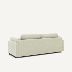 Slaapbank in stonewashed fluweel, CESAR