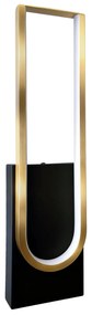 Wandlamp LED APP1782-W Brush Gold/Black