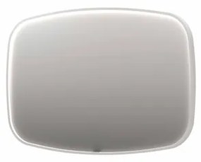 INK SP31 spiegel - 120x4x80cm contour in stalen kader incl dir LED - verwarming - color changing - dimbaar en schakelaar - mat wit 8409861