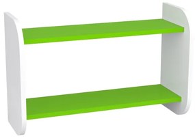 Peuter Wit - Limoen Kinderboekenplank Oscar 5060504989572 Children's Beds Home, 60x26x45cm Children's Beds Home