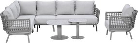 Garden Impressions Maud loungeset 7-delig - taupe
