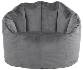 Sirena Zitzak Stoel Velvet - Grijs