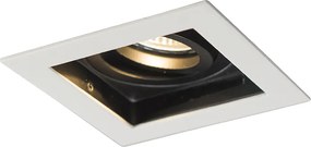 Smart inbouwspot wit incl. WiFi GU10 verstelbaar - Carree