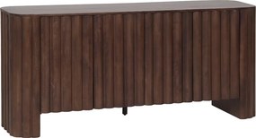 Dressoir Met Ribbels - 173x42x77cm.