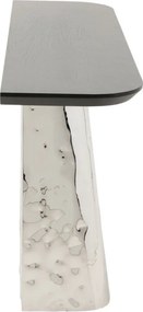 Sidetable Chroom - 138 X 38cm.