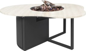 Cosi Fires Cosiloft Novi lounge vuurtafel donker grijs - stone look