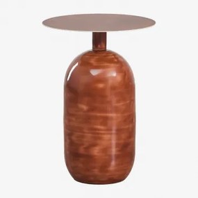 Durne Ronde Ijzeren Bijzettafel Ø40 Cm - Sklum