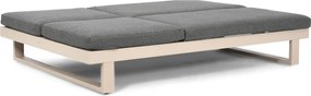 Lifestyle Garden Furniture Massimo Ligbed Met Kussen Loft/dark Grey Aluminium Taupe