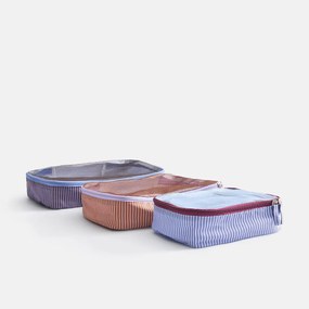 Set van 3 opberghoezen voor op reis, MADO