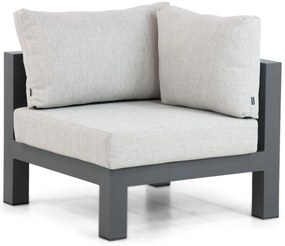 Hoek loungeset 5 personen Aluminium Grijs  Lifestyle Garden Furniture Luca