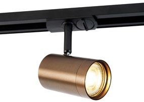 Moderne 1-fase railspot donkerbrons - Iconic Jeana