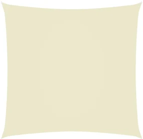 vidaXL Zonnescherm vierkant 7x7 m oxford stof crèmekleurig