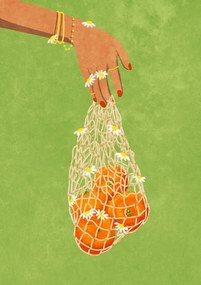Ilustratie Fresh Oranges, Raissa Oltmanns