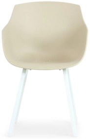 Tuinstoel Kunststof Taupe-naturel-bruin Lifestyle Garden Furniture Salina