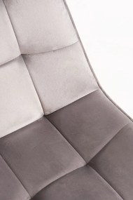 Set van 4 fluwelen Cade Stoelen