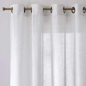 Lussengordijn in polyester en linnen Aron