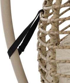 Coco Dream Hangstoel Wicker Zand/Beige