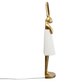Kare Design Rabbit Gold/White Vloerlamp Goud Konijn