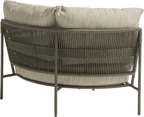 Taste by 4 Seasons Campo hoek-loungebank Terre Loungestoel   bruin weerbestendig