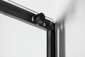 Polysan Altis douchecabine rechthoekig 130x90cm zwart mat