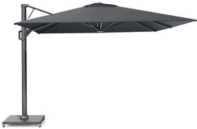 Zweefparasol  3.2 x3.2 m (excl.voet) Grijs-antraciet Platinum Beaufort premium