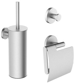 Mueller Hilton toiletaccessoiresset RVS