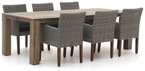 Intenso Lesa/ROUGH-X 240cm dining tuinset 7-delig