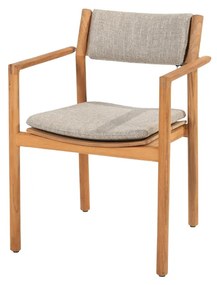 4 Seasons Outdoor Levi teakhouten stapelstoel SALE Tuinstoel houtkleur weerbestendig
