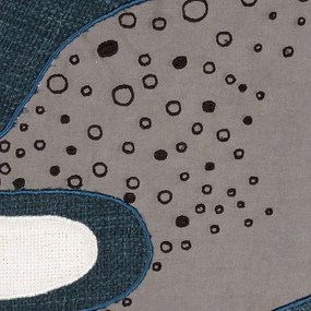 Zuiver Coastal Stoffen Schilderij Blauw