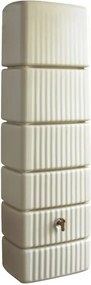 4Rain slim zand zand - Regenton muurmodel - 37x58x182cm - 300 liter