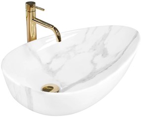 Opzetwastafel Rea Greta 65 Bianco Shiny