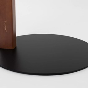 Zuiver Belle Black Design Vloerlamp Verstelbaar Walnoot Zwart