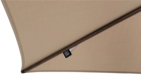 4 Seasons Azzurro stokparasol 200x300 cm beach solefin - Wenge frame