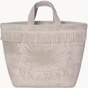 Oversized strandtas Athens van katoen