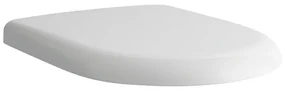 Laufen Universal closetzitting 37.5x45x5.5cm met deksel met dempingsmechanisme afneembaar systeem duroplast wit h8939580000001