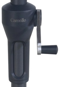 Camello Valerio Stokparasol Xm (excl.voet) Aluminium Grijs