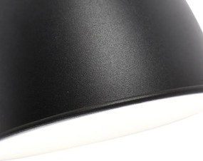 Industriële wandlamp zwart met verstelbare arm - Merle