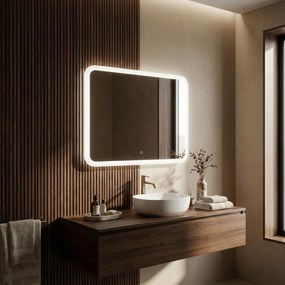 LED Spiegel 80x60cm TOP-3