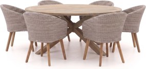 Diningset Intenso | 6 personen | Tuinset teakhout | 7-delig | Kees Smit Tuinmeubelen