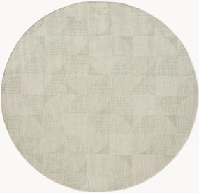 Rond in- & outdoor vloerkleed Bronco