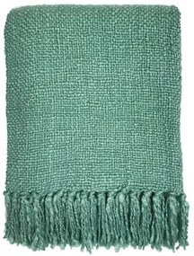 Plaids, deken Groen Malagoon  Misty green throw