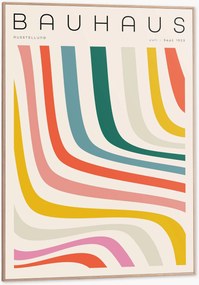 Ingelijste digitale print Bauhaus Art.