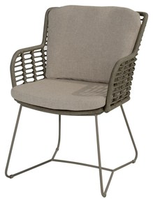 4 Seasons Outdoor Fabrice tuinstoel terre  Tuinstoel    bruin weerbestendig