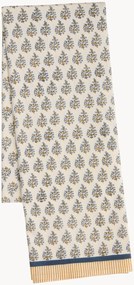 Handgemaakt tafelkleed Melon met bloemmotief