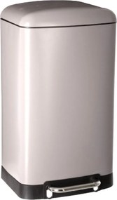 5Five Prullenbak Ariane 30 liter– Softclose – Uitneembare binnenemmer – Duurzaam RVS