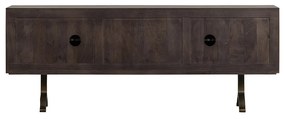 BePureHome Draw Dressoir Mangohout Walnoot - 180x40x70cm.