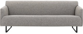 Goossens Excellent Bank Montreal grijs, stof, 3-zits, modern design